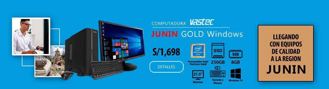 Computadora Vastec Junin Gold Windows